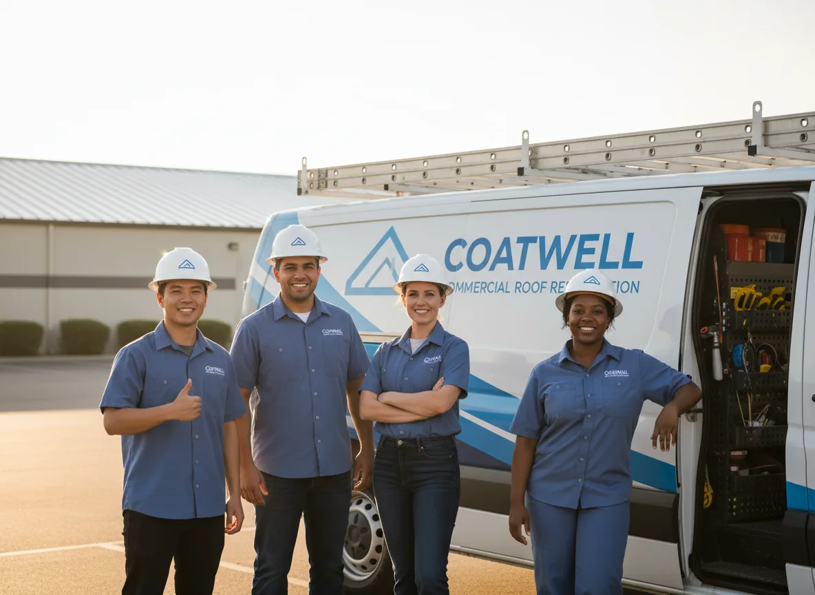 Commercial roof coating company in Allentown, NJ